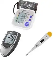 Dr. Morepen BP Monitor, Gluco Meter & Thermameter Combo