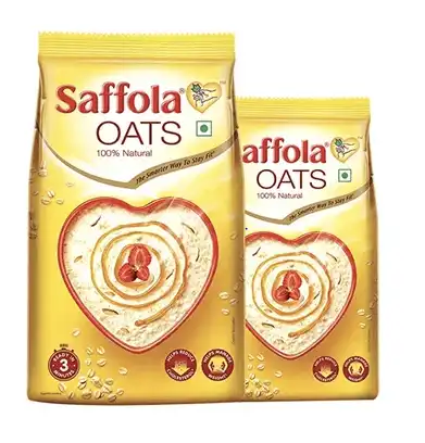 Saffola Natural Oats-1kg+400G(Free)