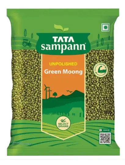 Tata Sampann Green Moong Whole-500G