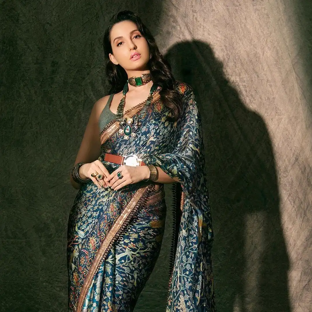Beautiful Saree:Pallu/Scut:Heavy Softy Silk Digital Print with Stitch Heavy Ready made Lace Border
